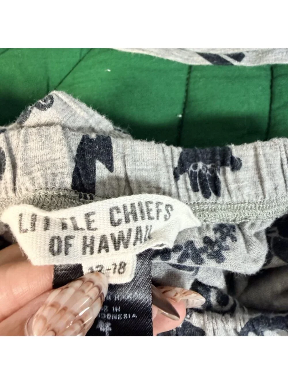 Little Chiefs of Hawaii 12-18M Tank Shorts Set Aloha Shaka Printed Outfit